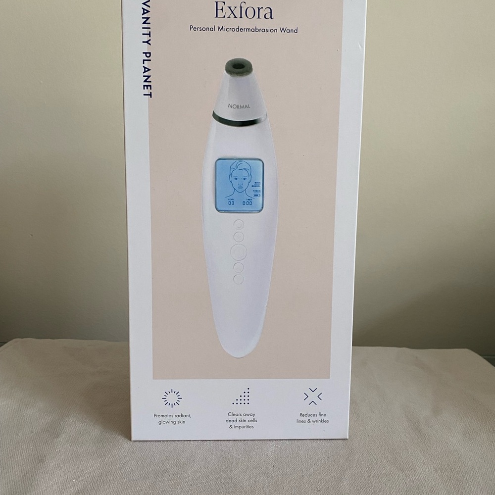 Exfora Personal Microdermabrasion Wand - White